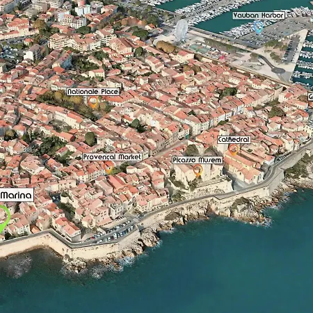 Maison Marina - Absoluty - New-luxury Old - 1st Row Sea View Terrace Apartment